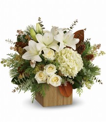 Snowy Woods Bouquet from Westbury Floral Designs in Westbury, NY